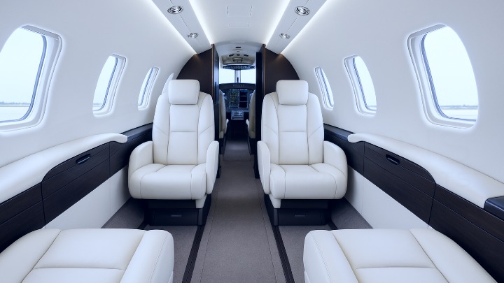 Citation CJ2 Jet Interior